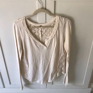 Free people long sleeved top